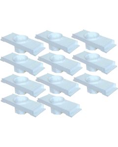 Kit 11 Caixa Passagem Embutir Spot Led Laje Plafon 7w Par20