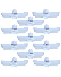 Kit 15 Caixa Passagem Embutir Spot Led Laje Plafon 5w Mr16