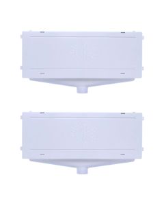 Kit 2 Caixa De Passagem Dreno Para Embutir Ar Condicionado