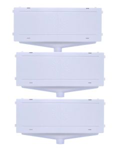 Kit 3 Caixa De Passagem Dreno Para Embutir Ar Condicionado