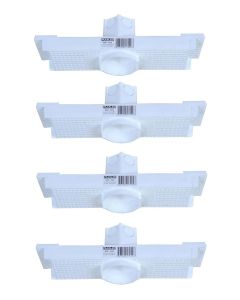 Kit 5 Caixa Passagem Embutir Spot Led Laje Plafon 5w Mr16