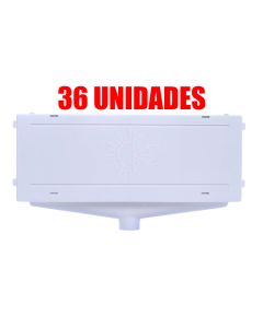 Kit 36 Caixa De Passagem Dreno Para Embutir Ar Condicionado