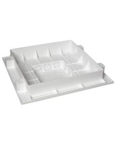 Caixa Para Embutir Na Laje Painel Plafon Led 24 Watts 27x27