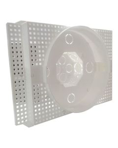 Caixa Para Embutir Painel Plafon Redondo De Led 18w Na Laje