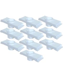 Kit 13 Caixa Passagem Embutir Spot Led Laje Plafon 7w Par20