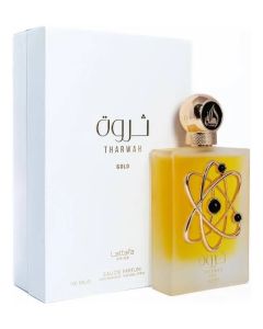 Perfume Feminino Árabe Tharwah Gold Lattafa Pride Eau de parfum 100ml Feminino Edp