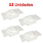 Kit C/ 12 Caixa P/ Embutir Na Laje Painel Plafon 12 Watts