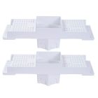 Kit 2 Caixa P/ Embutir Spot Led Na Laje Quadrado Recuado