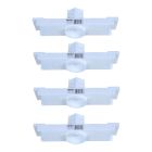 Kit 5 Caixa Passagem Embutir Spot Led Laje Plafon 5w Mr16