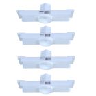 Kit 4 Caixa Passagem Embutir Spot Led Laje Plafon 5w Mr16