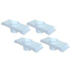 Kit 4 Caixa Passagem Embutir Spot Led Laje Plafon 7w Par20