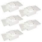 Kit C/ 5 Caixa P/ Embutir Na Laje Painel Plafon Led 12 Watts