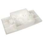 Kit C/ 3 Caixa P/ Embutir Na Laje Painel Plafon Led 12 Watts