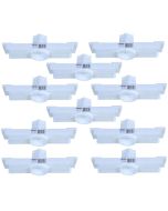 Kit 13 Caixa Passagem Embutir Spot Led Laje Plafon 5w Mr16