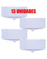 Kit 13 Caixa De Passagem Dreno Para Embutir Ar Condicionado