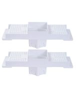 Kit 2 Caixa P/ Embutir Spot Led Na Laje Quadrado Recuado