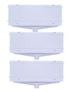 Kit 3 Caixa De Passagem Dreno Para Embutir Ar Condicionado