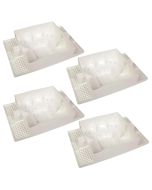 Kit Caixa Embutir Spot Plafon Laje 5x 5w Mr16 10x12w 9x 18w