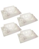 Caixa P/ Embutir Painel Plafon Na Laje 2x 18w + 4x 24w