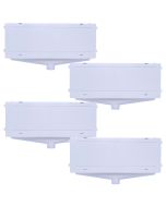 Kit 4 Caixa De Passagem Dreno Para Embutir Ar Condicionado