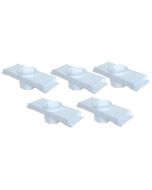 Kit 5 Caixa Passagem Embutir Spot Led Laje Plafon 7w Par20