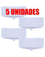 Kit 5 Caixa De Passagem Dreno Para Embutir Ar Condicionado