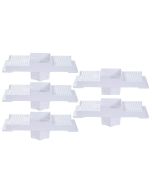 Kit 5 Caixa P/ Embutir Spot Led Na Laje Quadrado Recuado