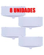 Kit 8 Caixa De Passagem Dreno Para Embutir Ar Condicionado