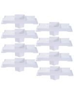 Kit 8 Caixa P/ Embutir Spot Led Na Laje Quadrado Recuado