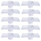 Kit 10 Caixa P/ Embutir Spot Led Na Laje Quadrado Recuado
