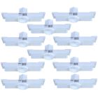 Kit 10 Caixa Passagem Embutir Spot Led Laje Plafon 5w Mr16