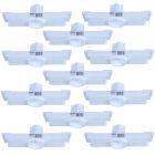 Kit 15 Caixa Passagem Embutir Spot Led Laje Plafon 5w Mr16