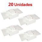 Kit C/ 20 Caixa P/ Embutir Na Laje Painel Plafon 12 Watts