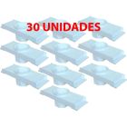 Kit 30 Caixa Passagem Embutir Spot Led Laje Plafon 7w Par20