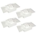 Kit C/ 25 Caixa P/ Embutir Na Laje Painel Plafon Led 12 Watts