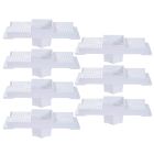 Kit 7 Caixa P/ Embutir Spot Led Na Laje Quadrado Recuado