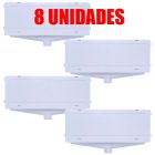 Kit 8 Caixa De Passagem Dreno Para Embutir Ar Condicionado