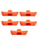 Kit 5 Caixa Luz Suporte P/ Laje Octogonal 27, 30cm Plasled